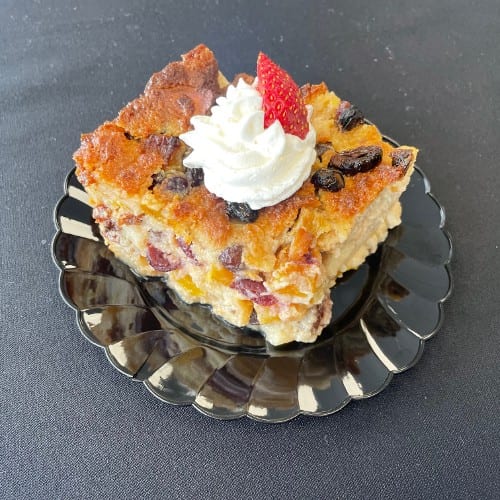 Signature Bread Pudding.