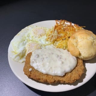 Chicken Fried Steak & Eggs