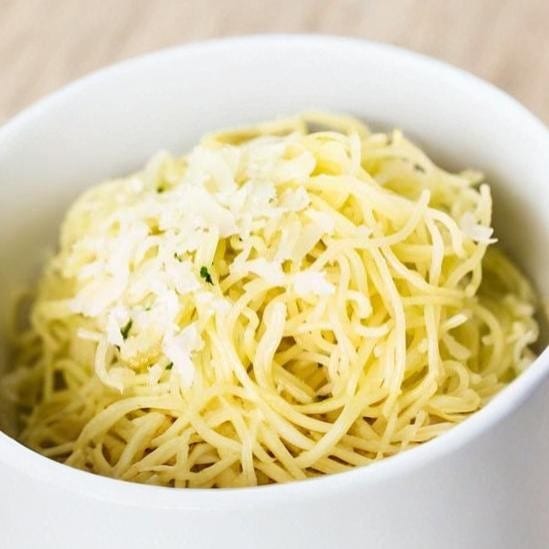 Kids Spaghetti Butter & Cheese.
