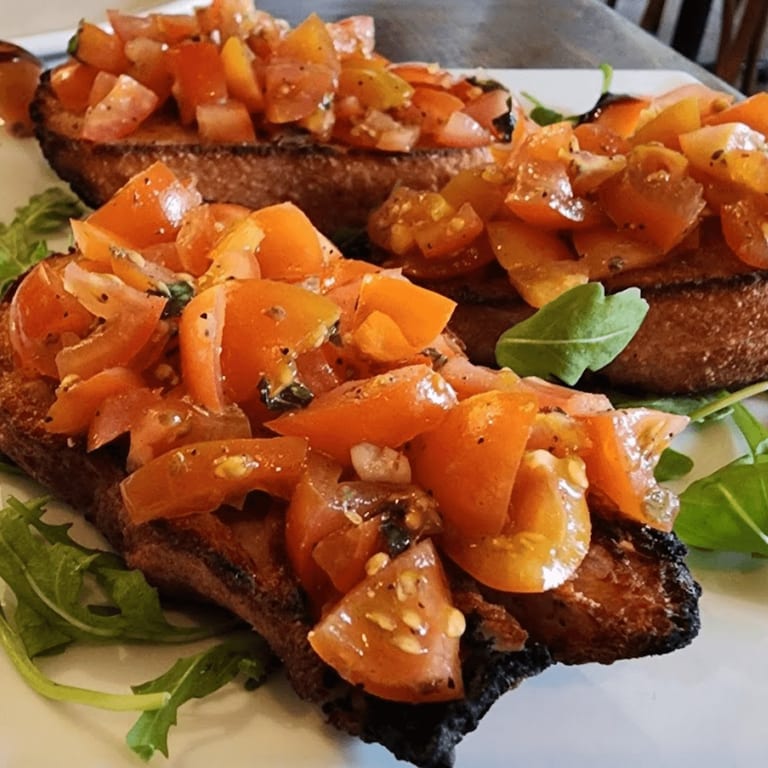 Fresh & Flavorful Bruschette