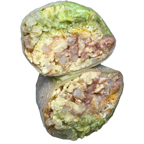 Veggie burrito.