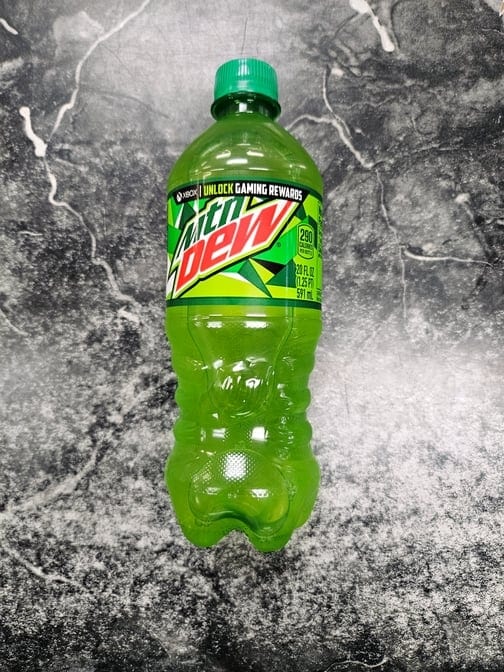 MTN Dew 20oz Bottle.