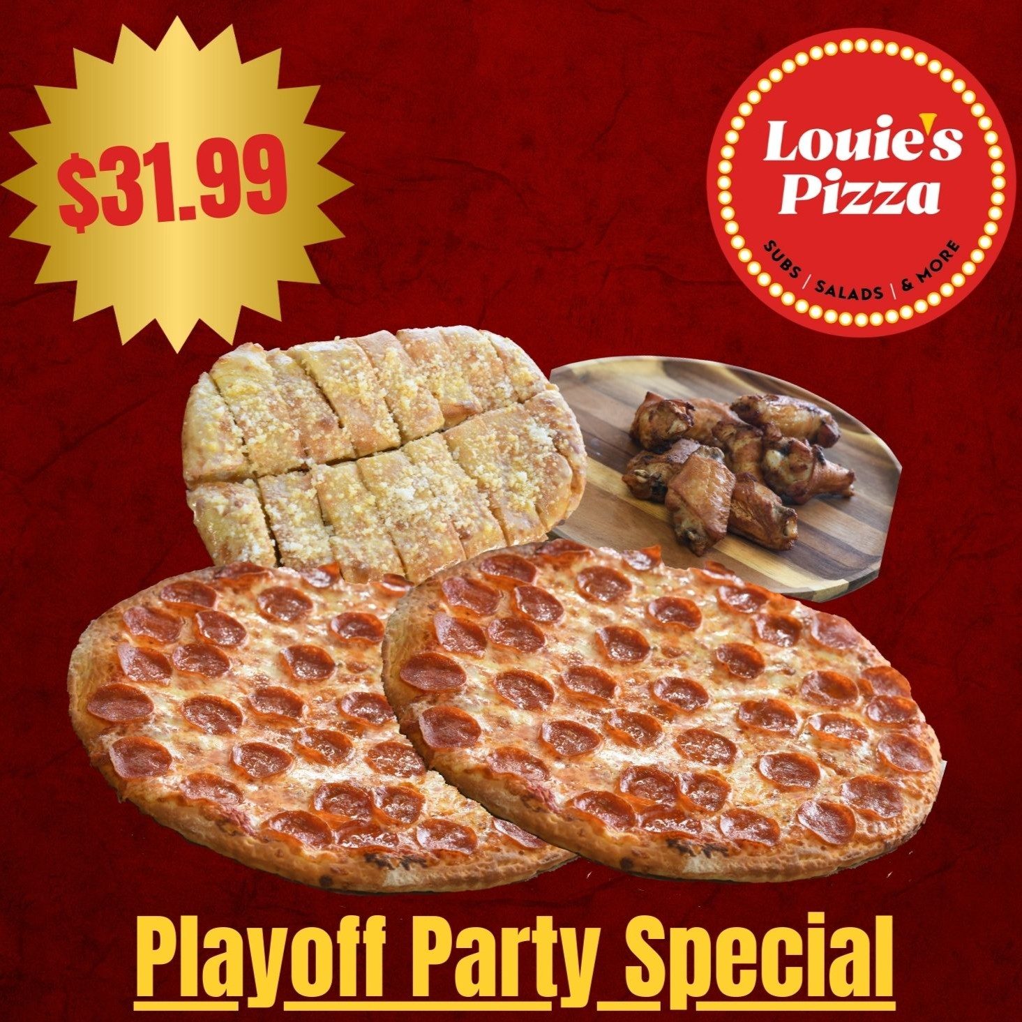 Playoff Party Special.