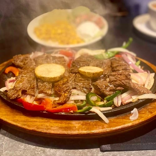 Steak Fajitas.