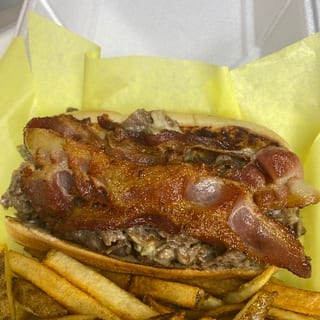 Beef Bacon Ranch Philly Cheesesteak