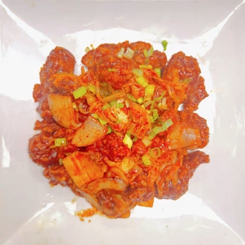 FC12. Kimchi Fried Chicken.