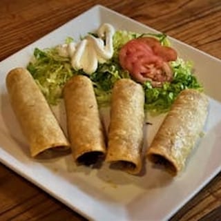 Crispy Chicken Flautas