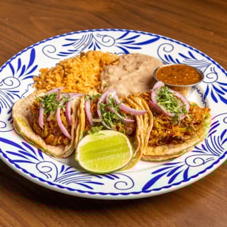 Cochinita Taco Platter