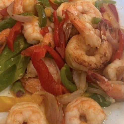 Fajitas De Camarón.