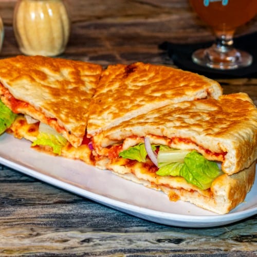 Italian Pizza Sandwich.