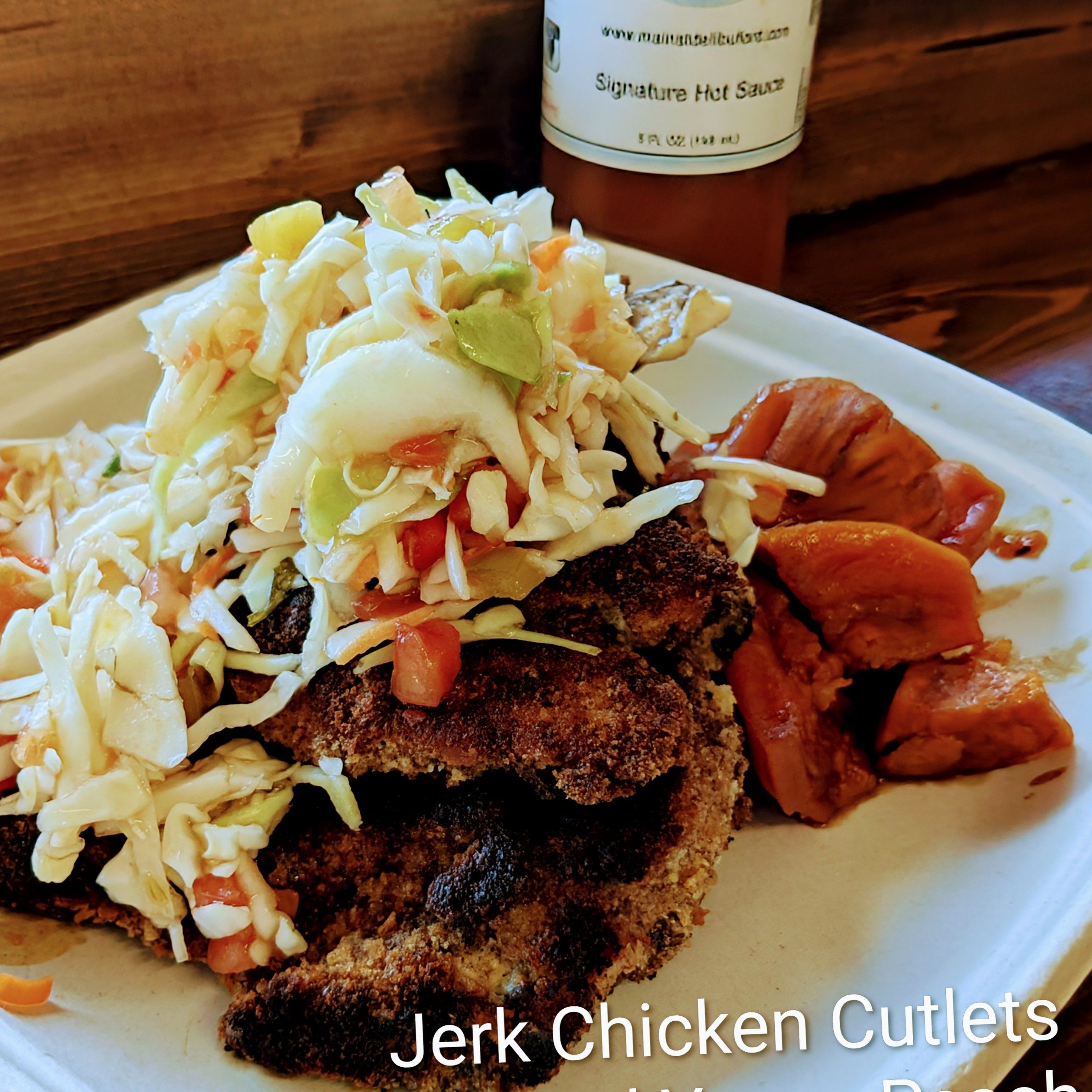 Jamaican Jerk Chicken Cutlets.