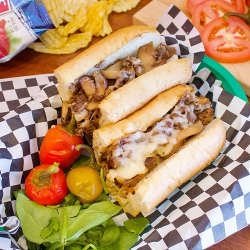 Mushroom Cheesesteak.