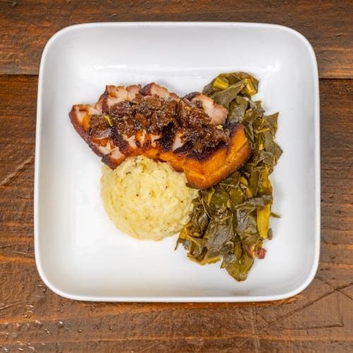 Smoked Crispy Pork Belly.