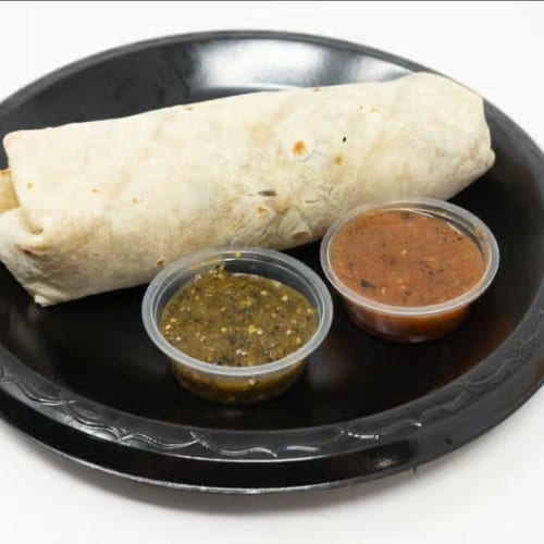 Burrito Steak Picado.