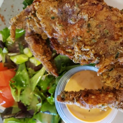 Fried Soft Shell Crab.