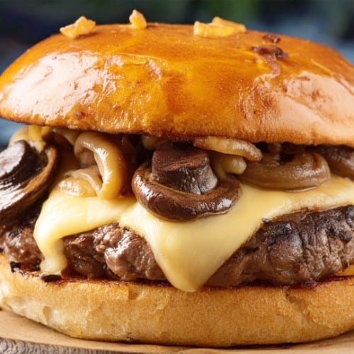 Truffled Smash Burger.