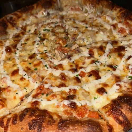 Chicken Bacon Ranch Pizza (8-cut).
