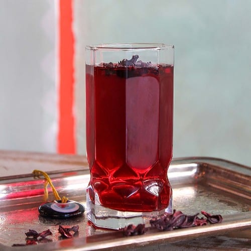 Hibiscus & Lavender Tea.