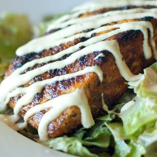 Grilled Salmon Salad