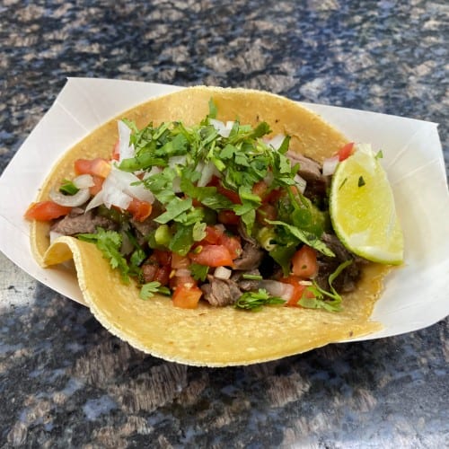 Steak Taco.