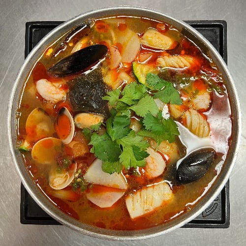 Basil Thai-individual Hot Pot.