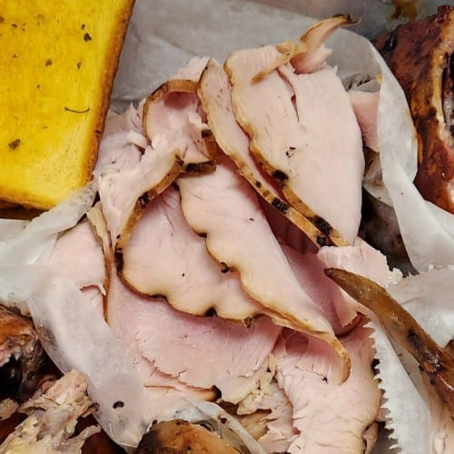 Sliced Turkey.
