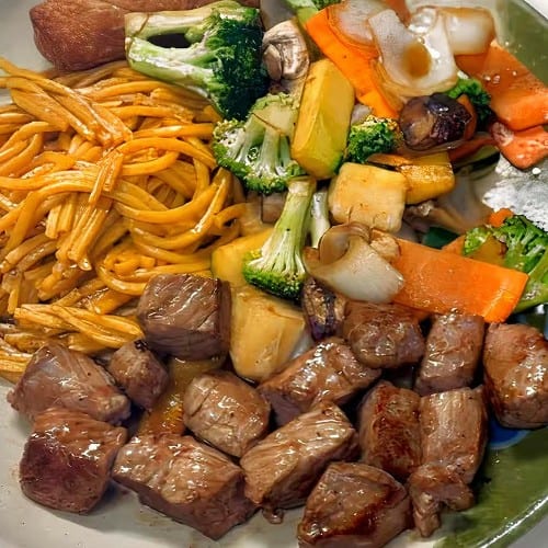 Hibachi Filet Mignon.