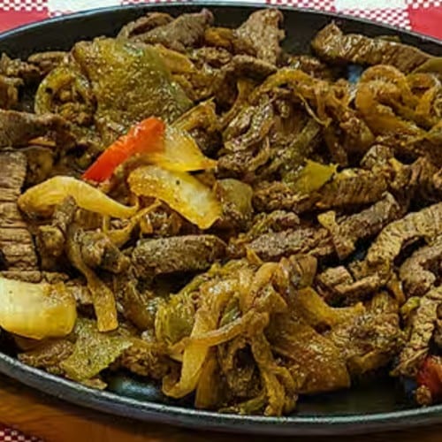 Steak Burrito Dinner.