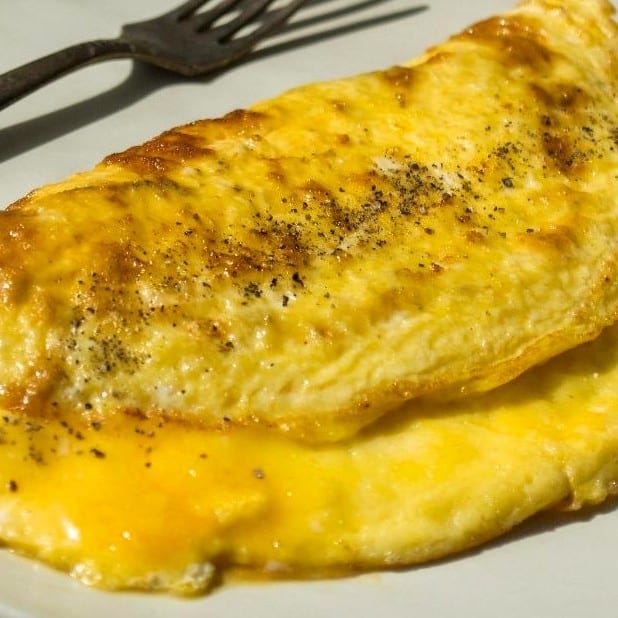 Plain Jane Omelet.