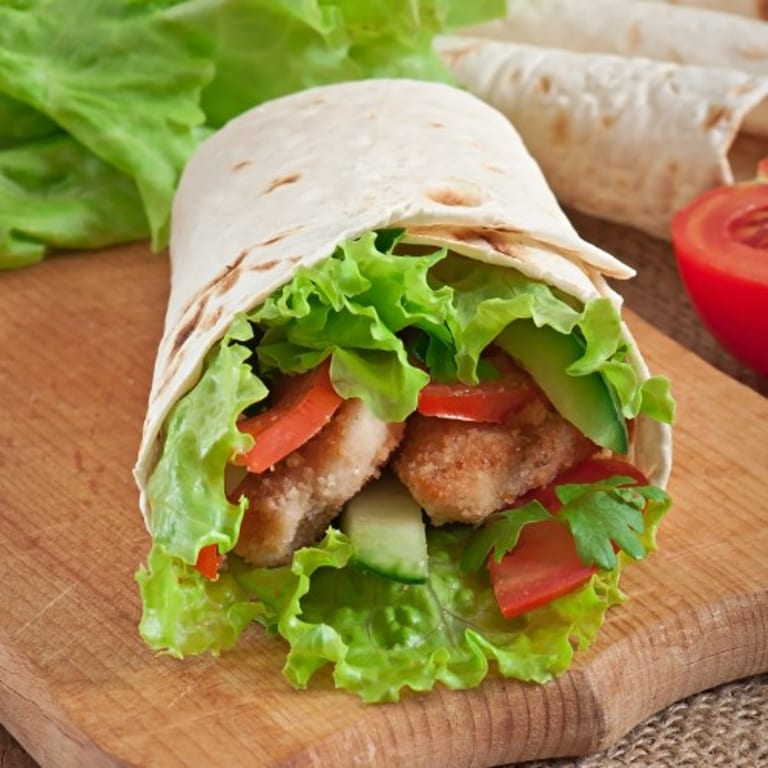 Satisfy Your Cravings with a Chicken Avocado Wrap