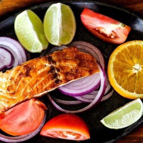 Fresh Salmon Fillet.