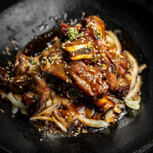 Soy Sauce Pork Ribs.