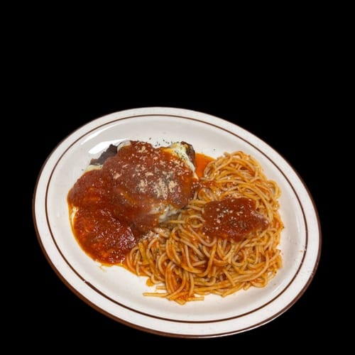 Eggplant Parmigiana.
