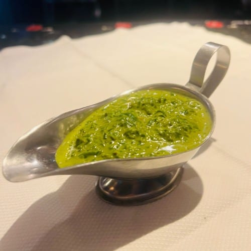 Pesto Sauce.
