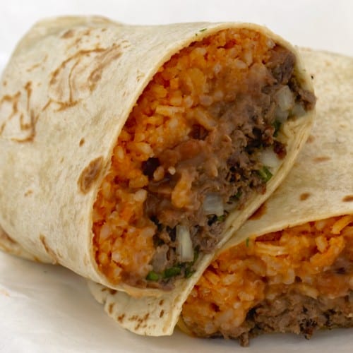 Grilled Chicken Burrito.