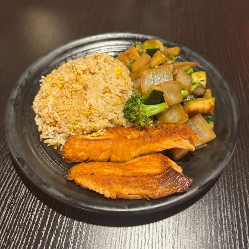 Salmon Hibachi.