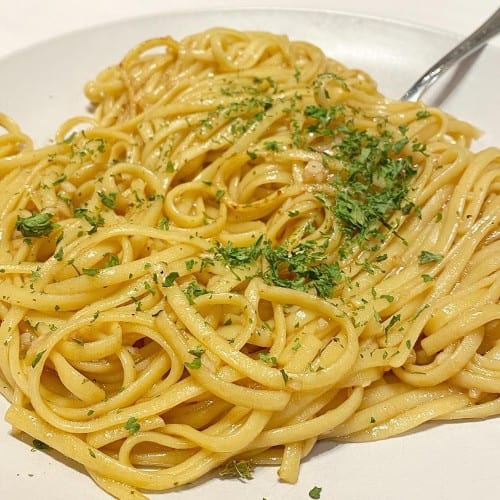 Garlic Noodles.