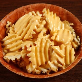 Waffle Cheese Fries