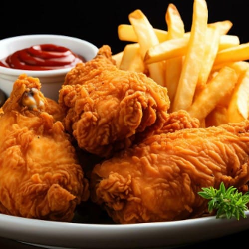 Fried Chicken Combo.