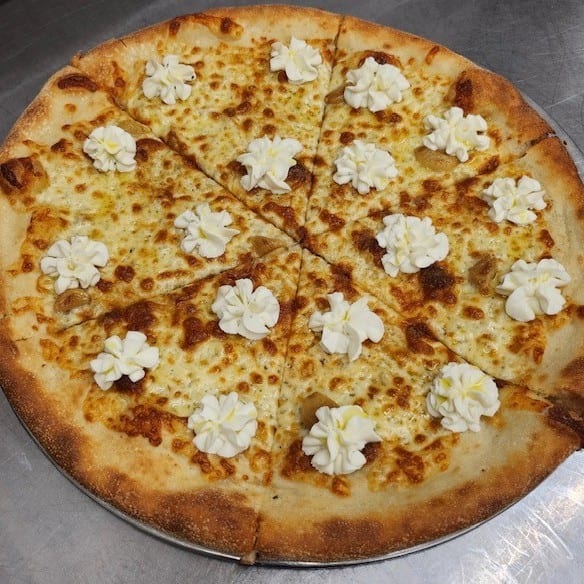 16” The Bianca (White Pizza).