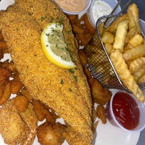 Willy’s Seafood Platter.