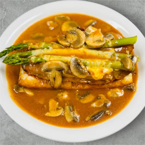 Chicken Marsala Melt Sandwich.