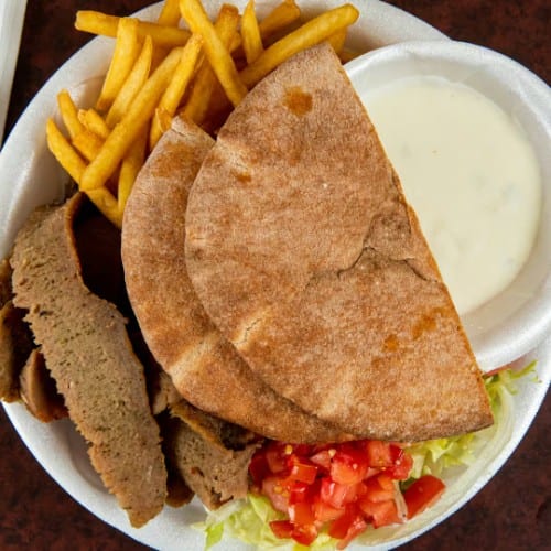 Gyro Platter.
