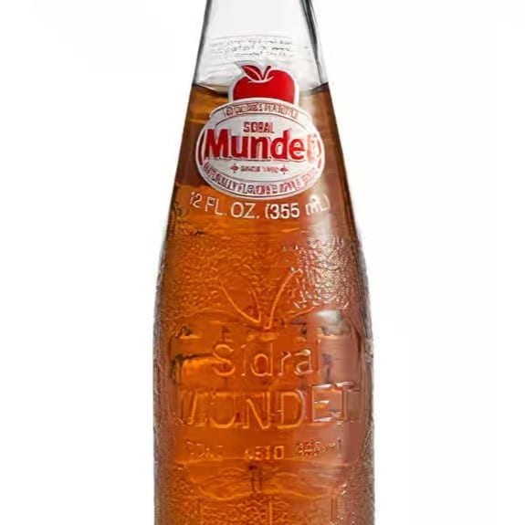 Mundet Apple Soda.