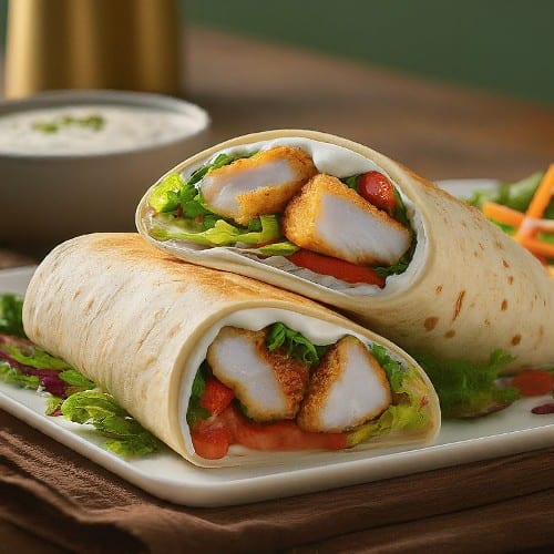 Tilapia Fish Wrap.
