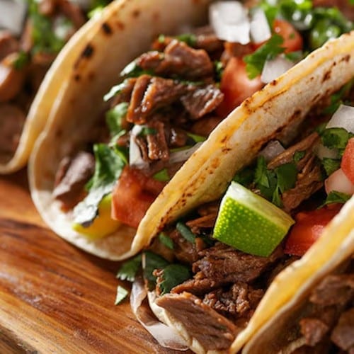 Lengua (Tongue) Taco.