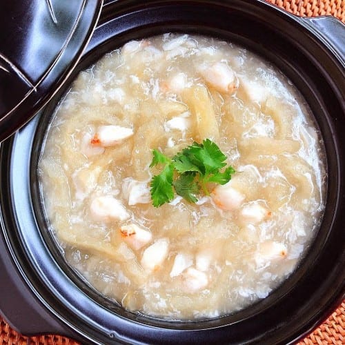 Seafood & Fish Maw Soup.