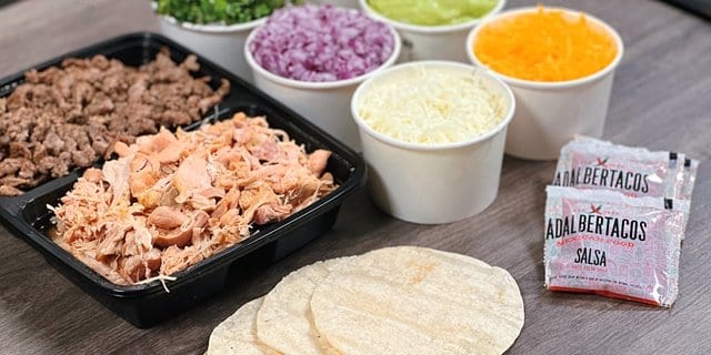 Taco Bar (2 Proteins).