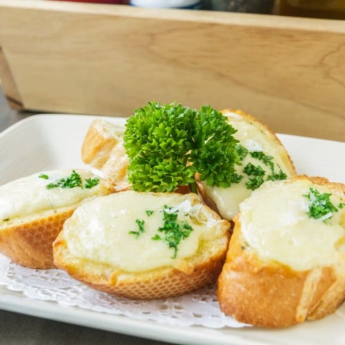 Garlic Bread with Cheese.
