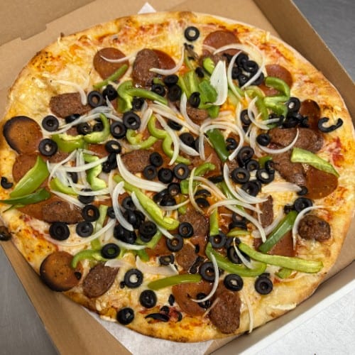 The Supremely Vegan Pizza.